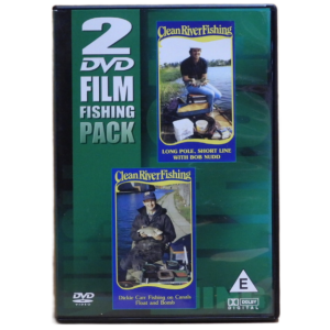Log Pole Short Line - Canal Fishing Float and Bomb Bob Nudd and Dickie Carr 2DVD Film Fishing Pack